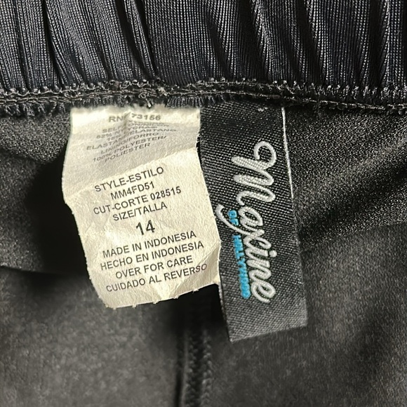 NWT MAXINE of HOLLYWOOD Bandeau Blouson Tankini and Swim Short Set Sz 14 - Picture 9 of 12